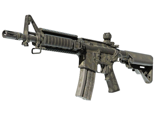 Buy CS2 rifle StatTrak™ M4A4 | Faded Zebra (Battle-Scarred) skin