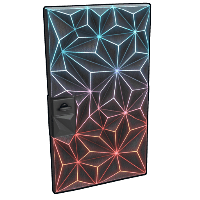 Buy Rust sheet metal door Neonwire Door skin