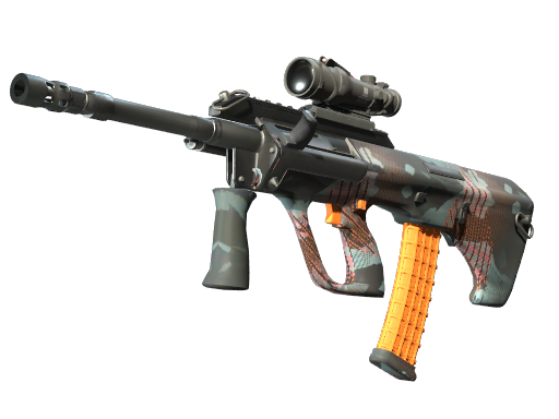 Buy CS2 rifle AUG | Amber Slipstream (Factory New) skin