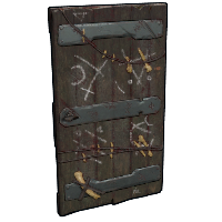 Buy Rust wooden door Sacrificial door skin
