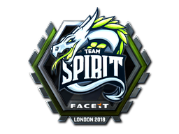 Buy CS2 sticker Sticker | Team Spirit (Foil) | London 2018 skin