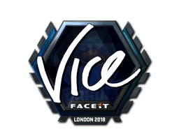 Buy CS2 sticker Sticker | vice (Foil) | London 2018 skin