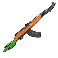 Buy Rust weapon Carrot SKS skin