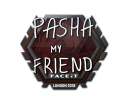 Buy CS2 sticker Sticker | pashaBiceps | London 2018 skin