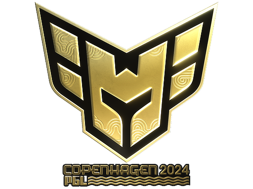 Buy CS2 sticker Sticker | Heroic (Gold) | Copenhagen 2024 skin