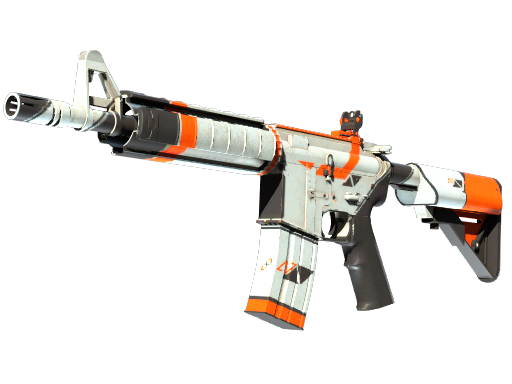 Buy CS2 rifle StatTrak™ M4A4 | Asiimov (Well-Worn) skin