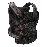 Buy Rust metal torso plate Psycho Chest Plate skin