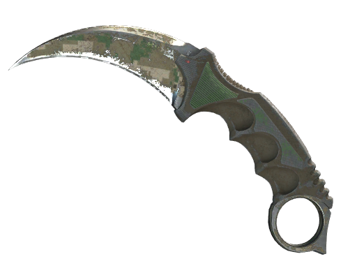 Buy CS2 knife ★ StatTrak™ Karambit | Forest DDPAT (Battle-Scarred) skin