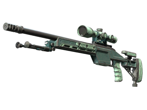 Buy CS2 sniper rifle Souvenir SSG 08 | Blue Spruce (Battle-Scarred) skin