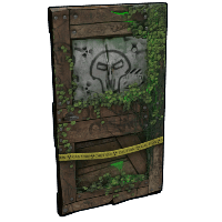 Buy Rust wooden door Evolved Wooden Door skin