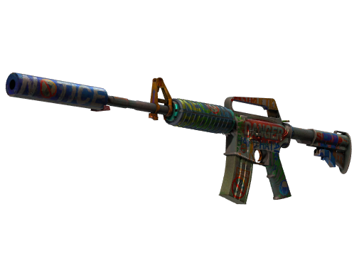 Buy CS2 rifle Souvenir M4A1-S | Imminent Danger (Battle-Scarred) skin