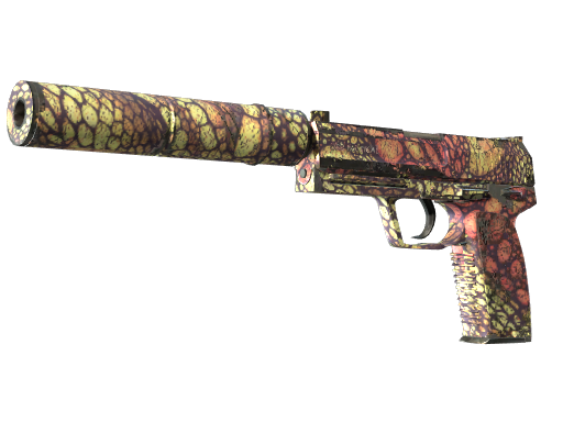 Buy CS2 pistol USP-S | Orange Anolis (Field-Tested) skin