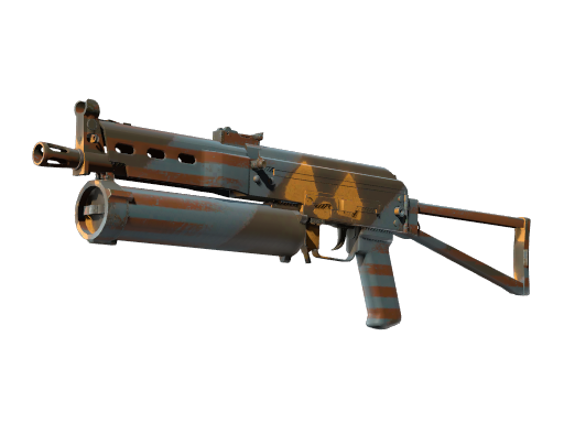 Buy CS2 smg PP-Bizon | Irradiated Alert (Minimal Wear) skin