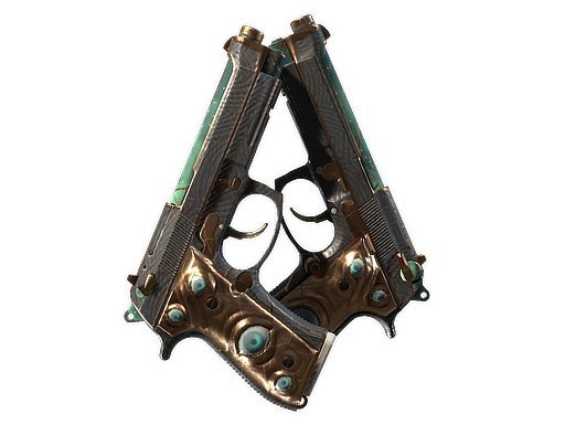 Buy CS2 pistol StatTrak™ Dual Berettas | Angel Eyes (Field-Tested) skin