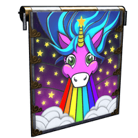 Buy Rust misc Rainbow Pony Garage Door skin