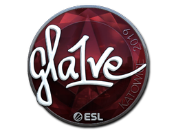 Buy CS2 sticker Sticker | gla1ve (Foil) | Katowice 2019 skin