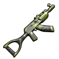 Buy Rust ak47u Toxic Wolf AR skin