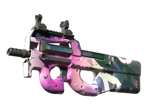 Buy CS2 smg P90 | Attack Vector (Well-Worn) skin