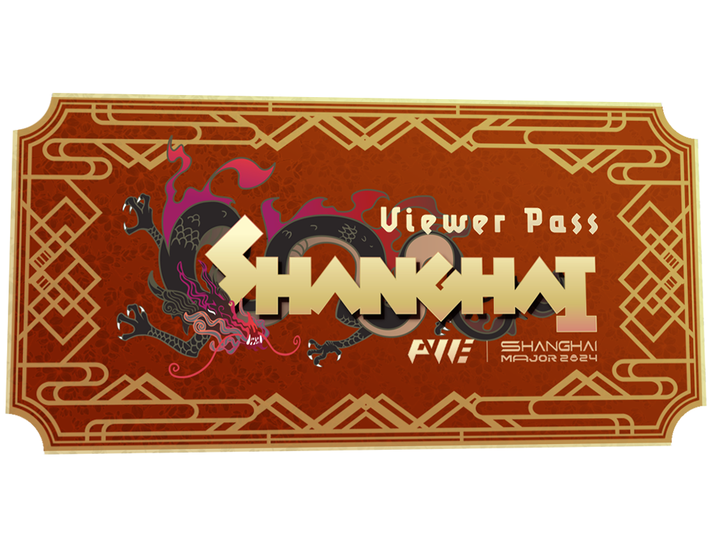 Buy CS2 pass Shanghai 2024 Viewer Pass skin