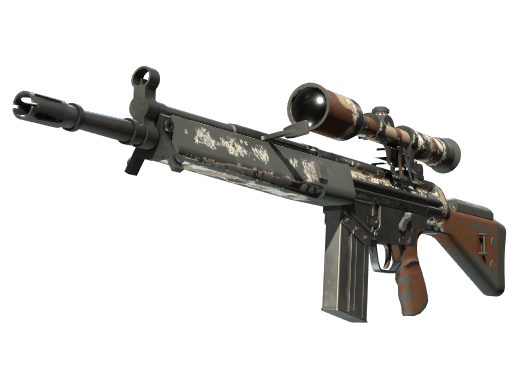 Buy  sniper rifle Souvenir G3SG1 | Desert Storm (Battle-Scarred) skin
