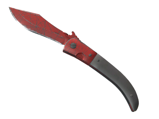 Buy CS2 knife ★ StatTrak™ Navaja Knife | Crimson Web (Field-Tested) skin