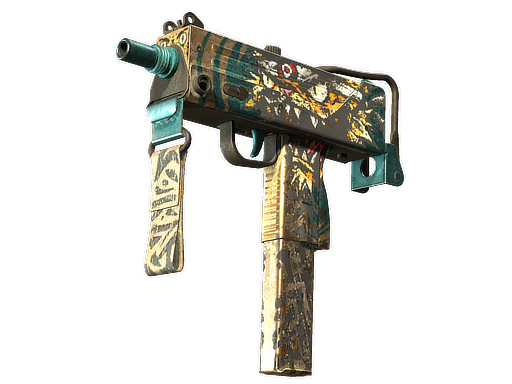 Buy CS2 smg StatTrak™ MAC-10 | Cat Fight (Battle-Scarred) skin