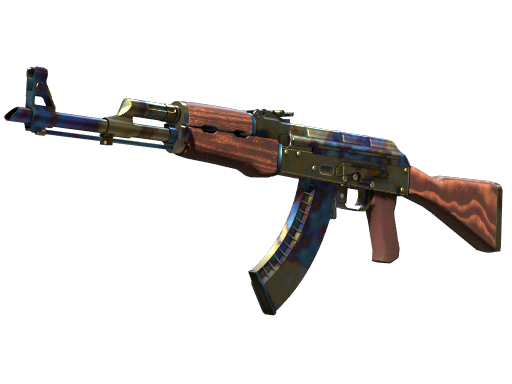 Buy CS2 rifle AK-47 | Case Hardened (Well-Worn) skin