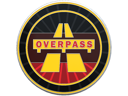Buy CS2 collectible Overpass Pin skin