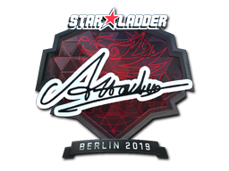 Buy CS2 sticker Sticker | Attacker (Foil) | Berlin 2019 skin
