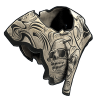 Buy Rust clothing SkullForce Hide Poncho skin