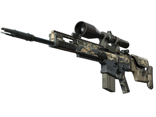 Buy CS2 sniper rifle SCAR-20 | Stone Mosaico (Well-Worn) skin