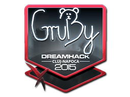 Buy CS2 sticker Sticker | GruBy (Foil) | Cluj-Napoca 2015 skin