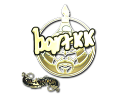 Buy CS2 sticker Sticker | Bart4k (Gold) | Paris 2023 skin