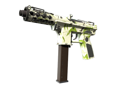 Buy CS2 pistol Tec-9 | Bamboo Forest (Well-Worn) skin