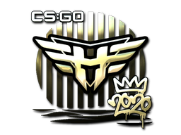 Buy CS2 sticker Sticker | Heroic (Gold) | 2020 RMR skin
