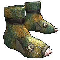Buy Rust burlap shoes Fish Shoes skin
