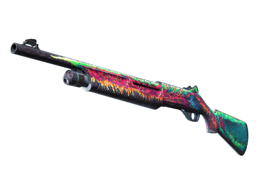 Buy CS2 shotgun StatTrak™ Nova | Hyper Beast (Factory New) skin