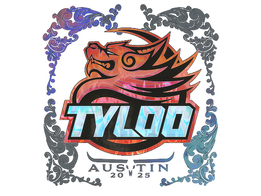 Buy CS2 sticker Sticker | TYLOO (Holo) | Austin 2025 skin