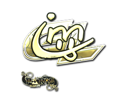 Buy CS2 sticker Sticker | iM (Gold) | Paris 2023 skin