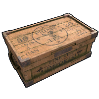 Buy Rust large wooden box Tea Cargo Box skin