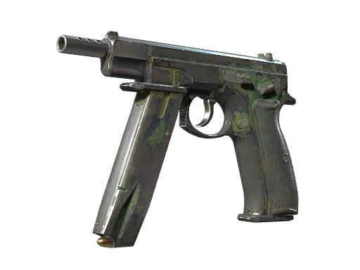Buy CS2 pistol CZ75-Auto | Jungle Dashed (Battle-Scarred) skin