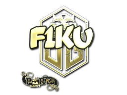 Buy CS2 sticker Sticker | F1KU (Gold) | Paris 2023 skin