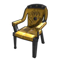 Buy Rust misc Yellow Ornate Chair skin
