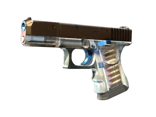 Buy CS2 pistol Glock-18 | Clear Polymer (Well-Worn) skin