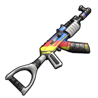 Buy Rust weapon Retro Blast AR skin