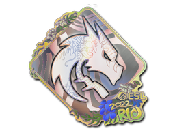 Buy CS2 sticker Sticker | Team Spirit (Holo) | Rio 2022 skin