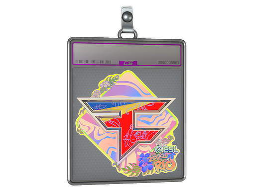 Buy CS2 charm Sticker Slab | FaZe Clan (Holo) | Rio 2022 skin