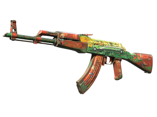 Buy CS2 rifle AK-47 | The Outsiders (Well-Worn) skin