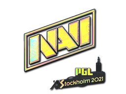 Buy CS2 sticker Sticker | Natus Vincere (Holo) | Stockholm 2021 skin