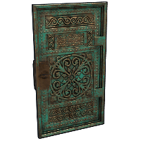 Buy Rust armored metal door Corroded Bronze Door skin
